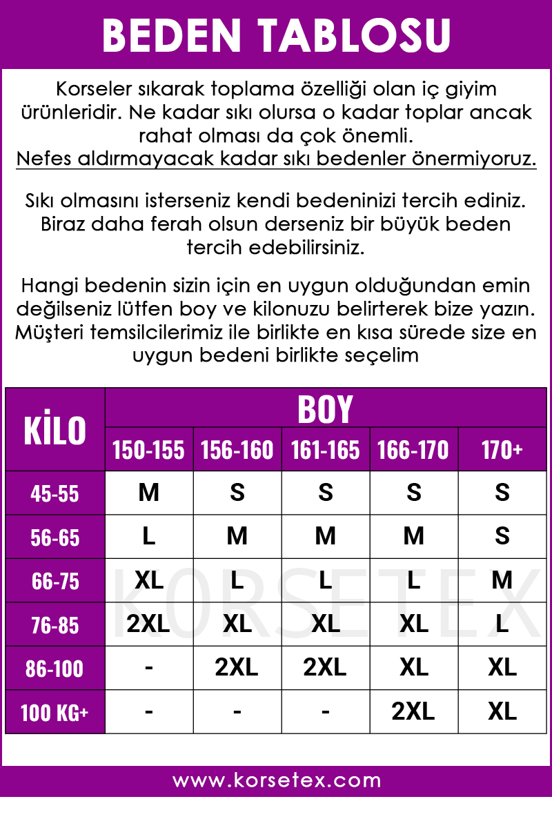 Toparlayıcı Paçalı Hayalet Korse - Siyah