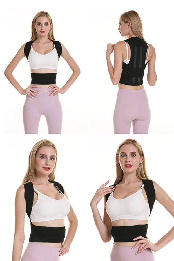 Çift Balenli Kamburluk Önleyici Dik Duruş Korsesi